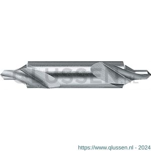 Phantom 15.380 HSS centerboor DIN 333-B met dubbele hoek 60 graden 120 graden 5x14 mm 15.380.5014