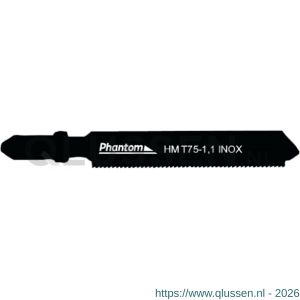 Phantom 64.500 HM decoupeerzaag T75-11 INOX set 2 stuks 64.500.0711