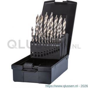 Phantom 19.139 HSS set spiraalboren DIN 338 Step-Point met drievlaks schacht 11.443 1-13x05 mm 19.139.1300