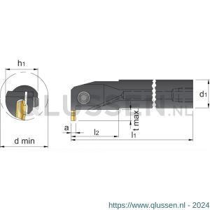 Phantom 74.540 steekplaathouder inwendig R25-3-4 74.540.2503