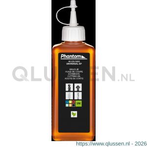 Phantom 90.105 Universal snijolie EP (Extreme Pressure) chloor- en silicoonvrij op plantaardige basis 250 ml 90.105.0250
