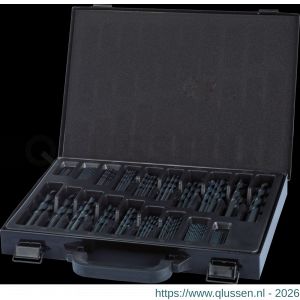 Phantom 19.145 HSS set spiraalboren DIN 338 11.450 1-10x05 mm set 170 stuks 19.145.6000