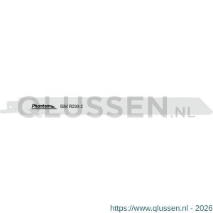 Phantom 64.600 bi-metaal reciprozaag R230-2 set 5 stuks 64.600.2220