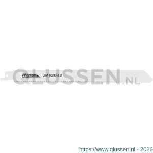 Phantom 64.600 bi-metaal reciprozaag R230-25-32 set 5 stuks 64.600.2332