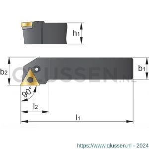 Phantom 72.340 wisselplaathouder 90 graden PTGNL 2020-K16 72.340.2200