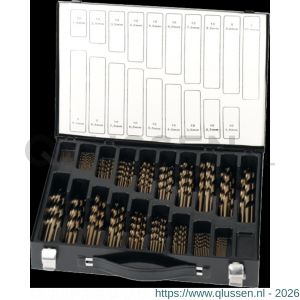 International Tools 19.149 ECO PRO HSS-E set spiraalboren DIN 338 11.490 1-10x05 mm set 170 stuks 19.149.6000
