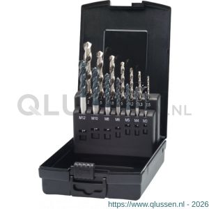 Phantom 29.260 HSS-E set machinetappen DIN 371/6 (combinatie) 23.450/23.451 M3-M12 en 11.760 25-102 mm 29.260.3450