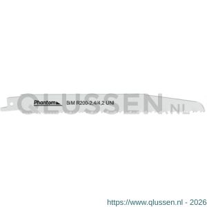 Phantom 64.600 bi-metaal reciprozaag R 200-24/42 V set 5 stuks 64.600.2090