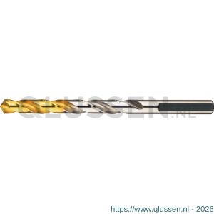 Phantom 11.446 HSS-E spiraalboor DIN 338 TiN-tip met drievlaks schacht (handgebruik) 42 mm 11.446.0420