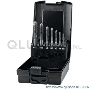 Phantom 29.250 HSS-E PM set machinetappen DIN 371/6 22.600-22.601 M3-M12 29.250.2600