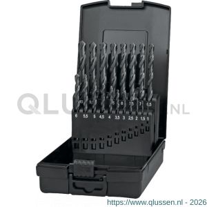 International Tools 19.120 ECO HSS set spiraalboren DIN 338 11.416 1-10x05 mm 19.120.1000