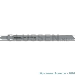 Phantom 64.500 bi-metaal decoupeerzaag T132-1/16G UNI set 5 stuks 64.500.1313