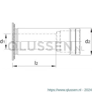 Phantom 83.691 reduceerhuls voor krachtspan opname D20 8 mm 83.691.2081