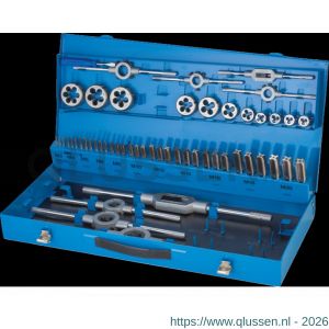 International Tools 29.130 Eco Pro HSS set draadsnijden in stalen cassette M3-M20 29.130.1320