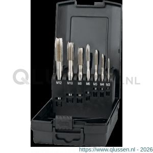 International Tools 29.190 ECO HSS set machinetappen DIN 371/6 (combinatie) 22.191-22.192 M3-M12 29.190.1000