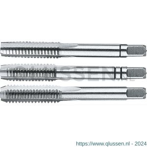 International Tools 21.140B Eco HSS handtap DIN 352 metrisch set 3 stuks M14 blisterverpakking 21.140.1400B