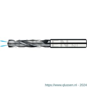 Phantom 11.253 UNI VHM spiraalboor DIN 6537-K 3xD met koelkanaal TiAlN cilindrische schacht (DIN 6535-HA) 17 mm 11.253.0170