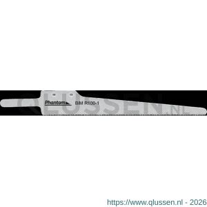 Phantom 64.630 bi-metaal carrosseriezaag R 100-1 set 5 stuks 64.630.1010