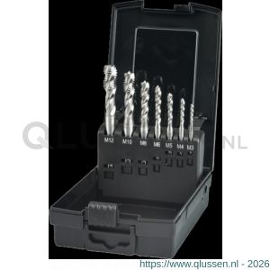Phantom 29.250 UNI HSS-E set machinetappen DIN 371/6 23.300-23.301 M3-M12 29.250.3300