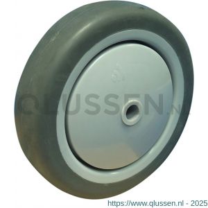 Protempo serie 19 transportwiel los PP velg grijze TPE-band 100 mm kogellager 119.106.080.032