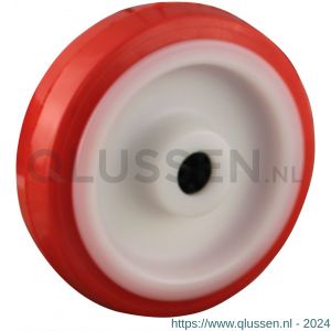 Protempo serie 27 transportwiel los PA velg TPU band ± 97 shore A 125 mm rollager 127.122.150.000