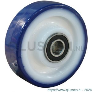 Protempo serie 27 transportwiel los PA velg TPU band ± 97 shore A 150 mm kogellager RVS 127.158.200.001