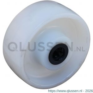 Protempo serie 34 transportwiel los naturel PP (of PA) 80 mm rollager RVS 134.089.120.030