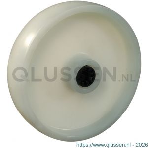 Protempo serie 34 transportwiel los naturel PP (of PA) 125 mm rollager RVS 134.129.150.035