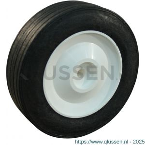 Protempo serie 44 transportwiel los zwarte PP velg zwarte rubberen band 130 mm glijlager 144.131.080.020