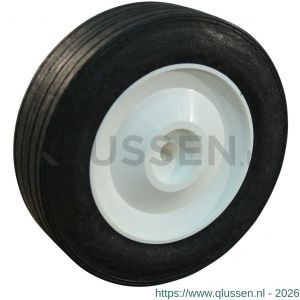 Protempo serie 44 transportwiel los zwarte PP velg zwarte rubberen band 170 mm glijlager 144.171.128.045