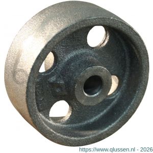 Protempo serie 45 transportwiel los gietijzer 80 mm glijlager 145.081.120.030