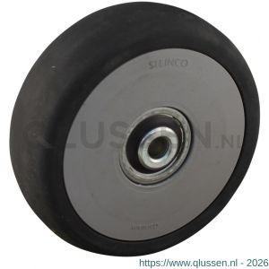 Protempo serie 66 apparatenwiel los grijze PA velg grijze TPE band 100 mm kogellager 666.106.080.000