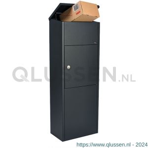 Allux 600 pakketzuil pakketbrievenbus Ruko zwart 40060170