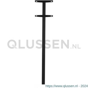 Allux 1003 enkel statief postkast zwart 40100370