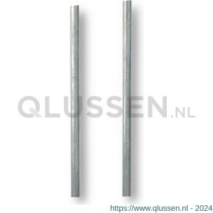 Allux 1005 statief postkast 2 palen wit 40100540