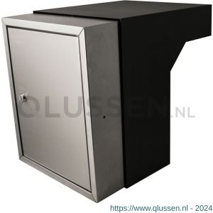 Stoer! Berlijn doorvoerkast 40-55 zwart-inox 45004230