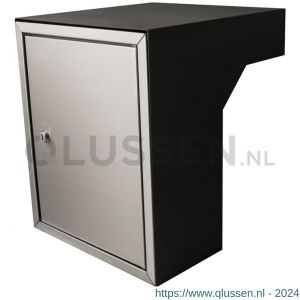 Stoer! Berlijn doorvoerkast 40-55 zwart-inox 45004230