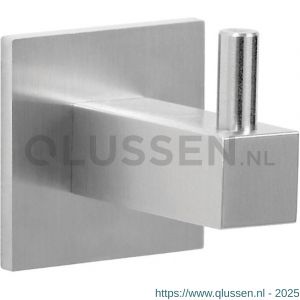 Didheya Percha kapstokhaak vierkant RVS inox 51300001