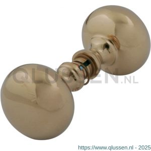 Mariani Iris knopkruk rond rozet Kira PVD messing 91322014