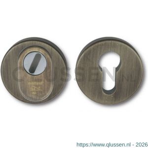 Mariani Nika veiligheids rozet UTB kerntrekbeveiliging SKG*** messing gebruineerd 91364008