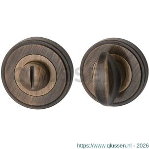 Mariani Astra WC-garnituur rozet 8 mm messing gebruineerd 91371034