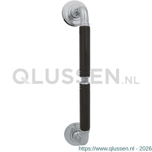 Mariani Astra handgreep rond rozet Astra chroom-zwart 91373275