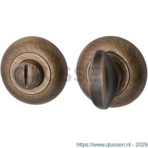 Mariani Kira WC-garnituur rozet 8 mm messing gebruineerd 91653034