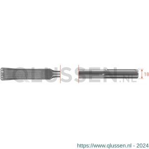 Rotec 216.1 SDS Max patentvoegbeitel lang 38x270x7 mm 216.1020