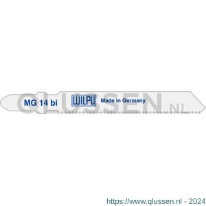 Wilpu 510 decoupeerzaagblad MG14BI T118EF set 5 stuks 510.0721