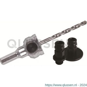 Rotec 528 QC starterkit zeskant 8,5 mm HM met 2 adapters gatzaag 528 528.3121