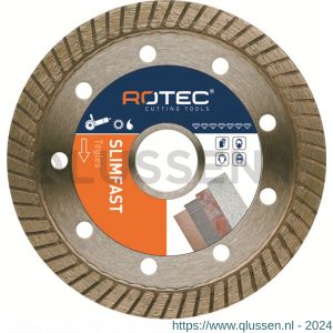 Rotec 702S diamantzaagblad SlimFast diameter 125x1,2x22,2 mm 702.1253S