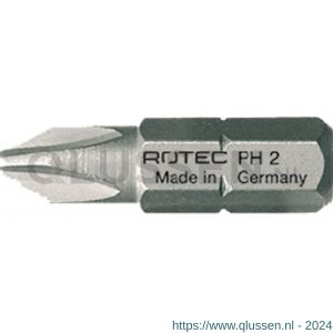 Rotec 800 schroefbit Basic C6.3 Phillips PH 3x25 mm set 10 stuks 800.0003