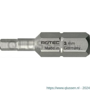 Rotec 811 schroefbit inbus Basic SW 7,0x25 mm C6.3 set 10 stuks 811.0070