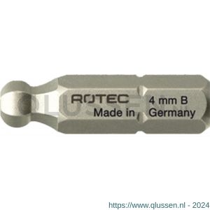 Rotec 811 inbus schroefbit Basic C6.3 SW 2,5x25 mm kogelkop set 10 stuks 811.1025